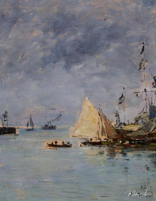 Trouville. L’alta marea dei pontili – Eugène Boudin Eugène Boudin 2025-05-31
