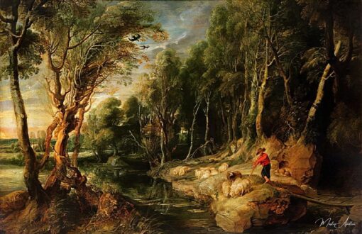 Un pastore con il suo gregge in un paesaggio boschivo, c. 1615-22 – Peter Paul Rubens Peter Paul Rubens 2025-05-02