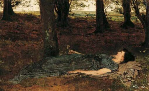 Uno sguardo attraverso gli alberi – Lawrence Alma-Tadema Lawrence Alma-Tadema 2025-05-19