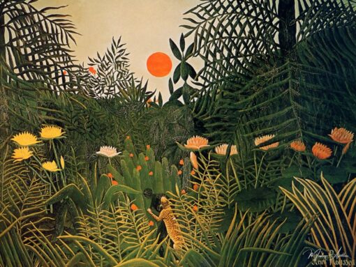 Un uomo nero attaccato da un giaguaro – Henri Rousseau Henri Rousseau 2025-05-20