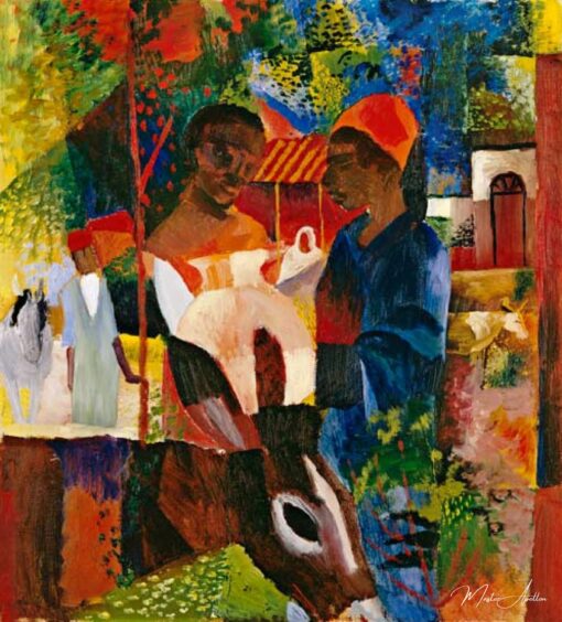 Un mercato a Tunisi – August Macke August Macke 2025-05-11