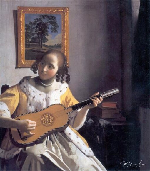 Una donna che suona la chitarra – Johannes Vermeer Johannes Vermeer 2025-05-16 2