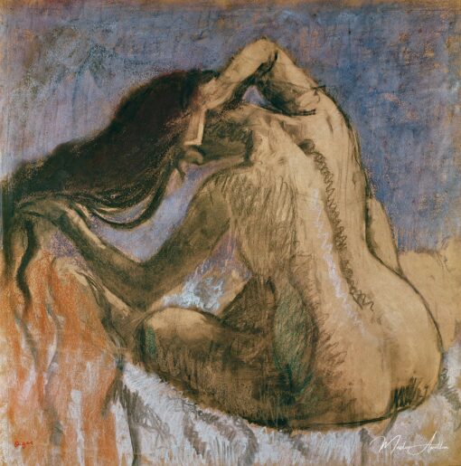 Una donna che si pettina i capelli – Edgar Degas Edgar Degas 2025-05-01