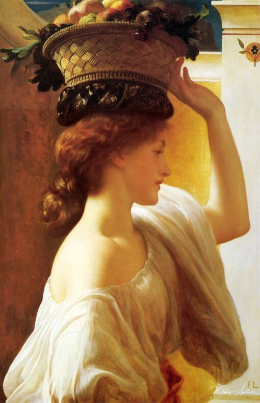 Una ragazza con un cesto di frutta – Frederic Leighton Frederic Leighton 2025-05-20