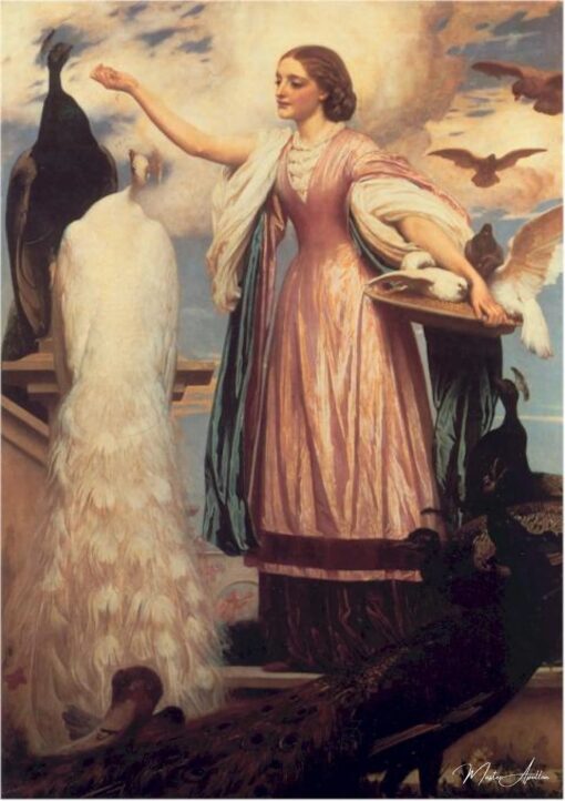 Una ragazza che nutre dei pavoni – Frederic Leighton Frederic Leighton 2025-05-20