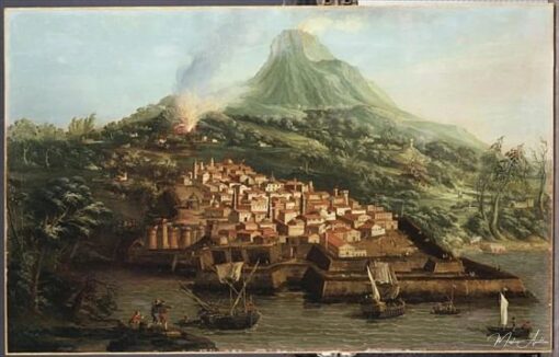 Un’isola vulcanica con un porto e delle navi – Giovanni Antonio Canal Giovanni Antonio Canal 2025-05-30