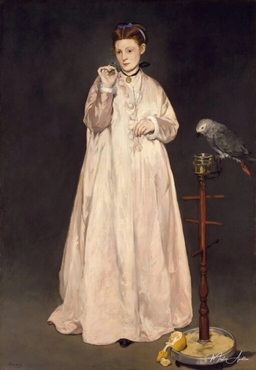 Una giovane donna nel 1866 – Edouard Manet Édouard Manet 2025-05-18