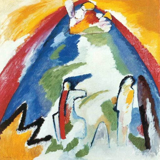 Una montagna 1909 – Vassily Kandinsky Vassily Kandinsky 2025-05-22