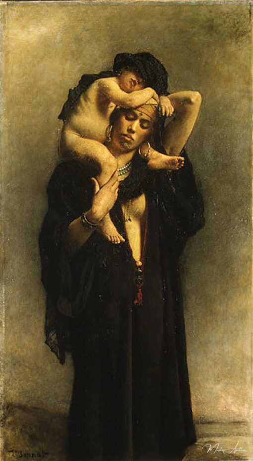 Una contadina egiziana e suo figlio – Léon Bonnat Léon Bonnat 2025-06-02