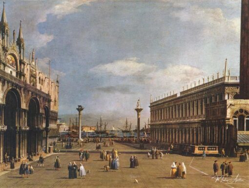 Venezia: la Piazzetta e la biblioteca di San Marco – Giovanni Antonio Canal Giovanni Antonio Canal 2025-05-30