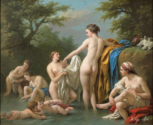 Venere e ninfe che si bagnano – Louis Jean François Lagrenée Louis Jean François Lagrenée 2025-05-23