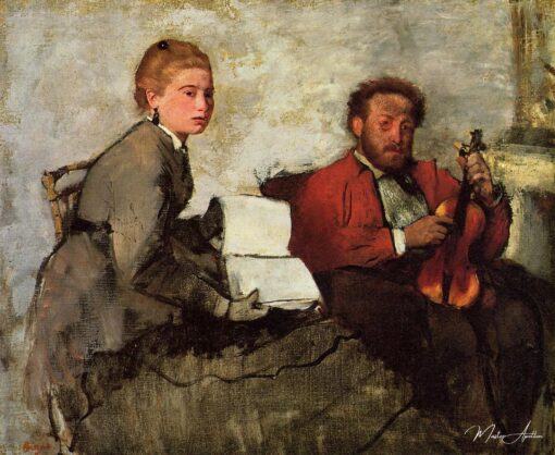 Violonista e giovane donna – Edgar Degas Edgar Degas 2025-05-01