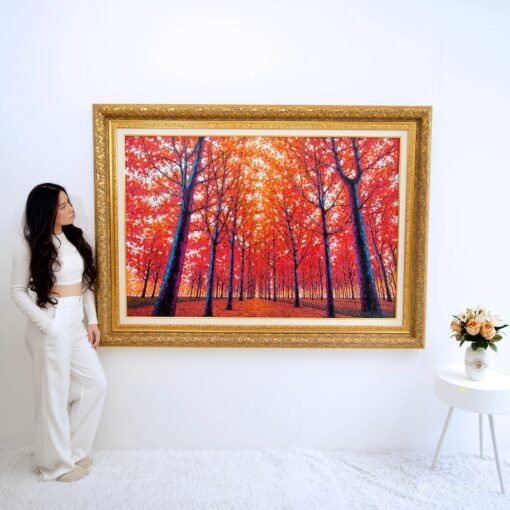Viso d’Autunno | 150 x 100 cm Pittura Originale in Vendita 2025-04-28 4