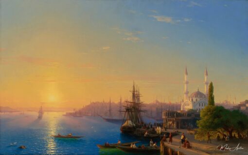 Vista di Costantinopoli e del Bosforo – Ivan Aïvazovski Ivan Aïvazovski 2025-04-29