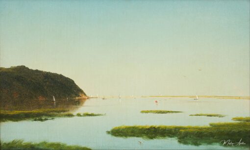 Vista del fiume Shrewsbury, New Jersey – John Frederick Kensett John Frederick Kensett 2025-05-07