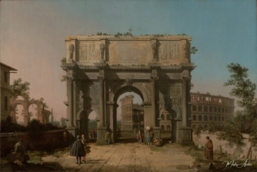 Vista dell’Arco di Costantino con il Colosseo – Giovanni Antonio Canal Giovanni Antonio Canal 2025-06-03 2