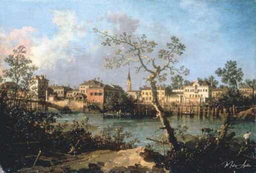 Vista di un fiume, verso il 1754 – Giovanni Antonio Canal Giovanni Antonio Canal 2025-06-03
